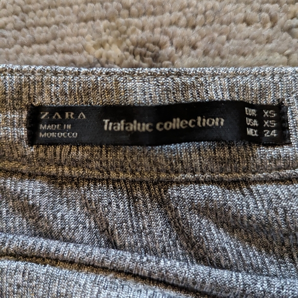 Zara Silver Top and Skirt Set - Picture 3 of 9